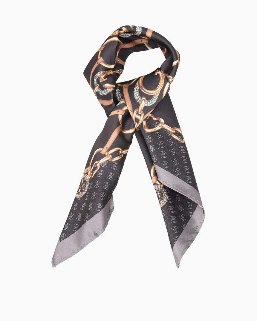 Guess Printed Kadın Fular Black