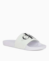 Calvin Klein Slide Monogram Erkek Terlik Bright White/Black