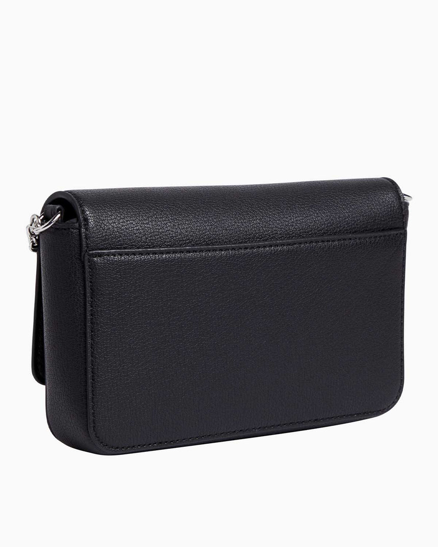 Calvin Klein Minimal Monogram Flap Cüzdan Black