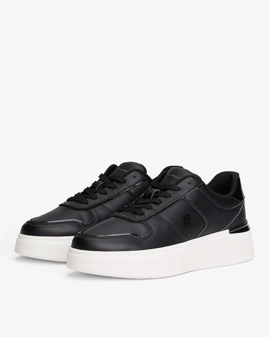 Tommy Hilfiger Estefania Patent Platform Kadın Sneaker Black