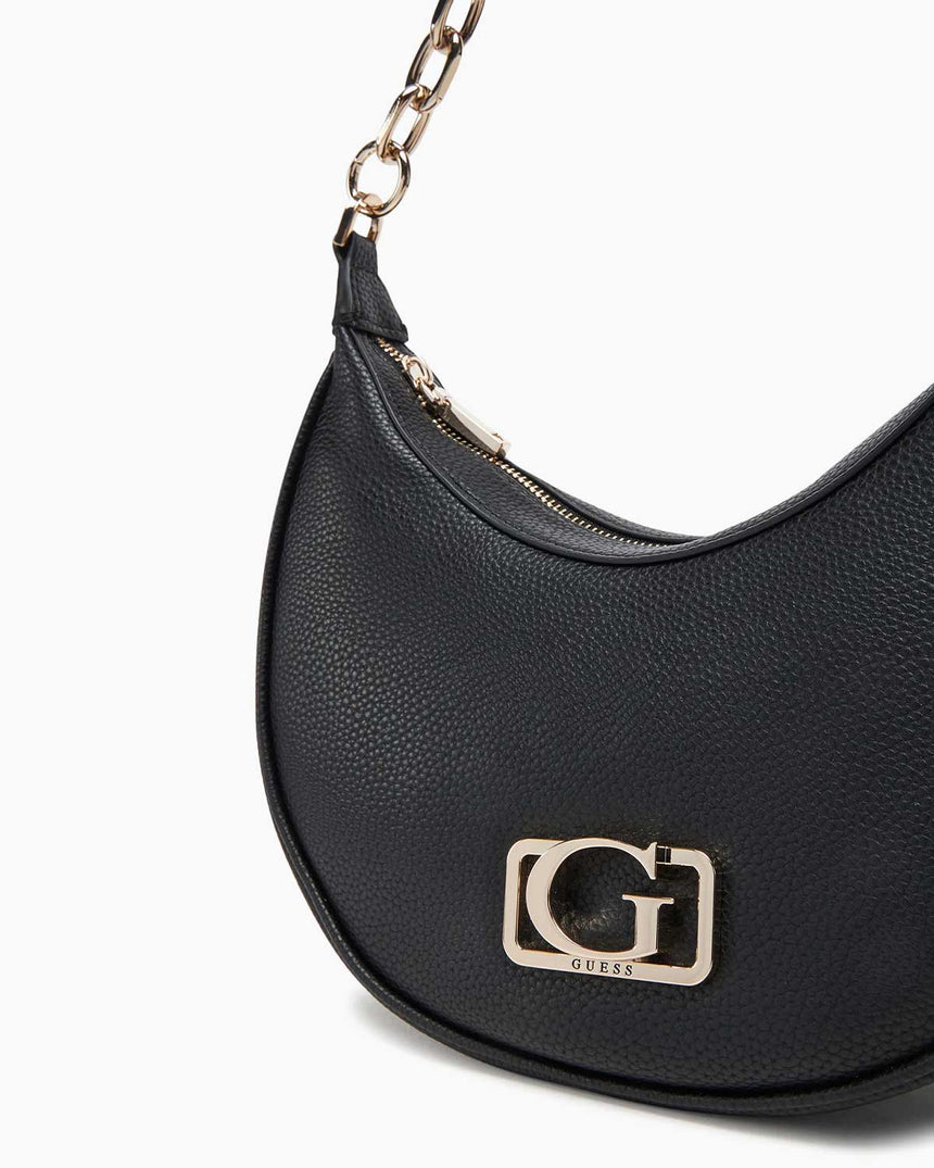 Guess Circe Hobo Zincir Detaylı Omuz Çantası Black