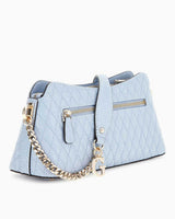 Guess Betula Zincir Detaylı Parlak Omuz Çantası Stormy Blue