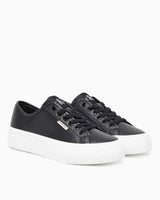 Calvin Klein Graz Flatform Taban Kadın Sneaker CK Black