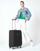 Benetton Orta Boy Valiz Siyah