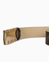 Guess Noelle Monogram Baskılı Kemer Brown Logo