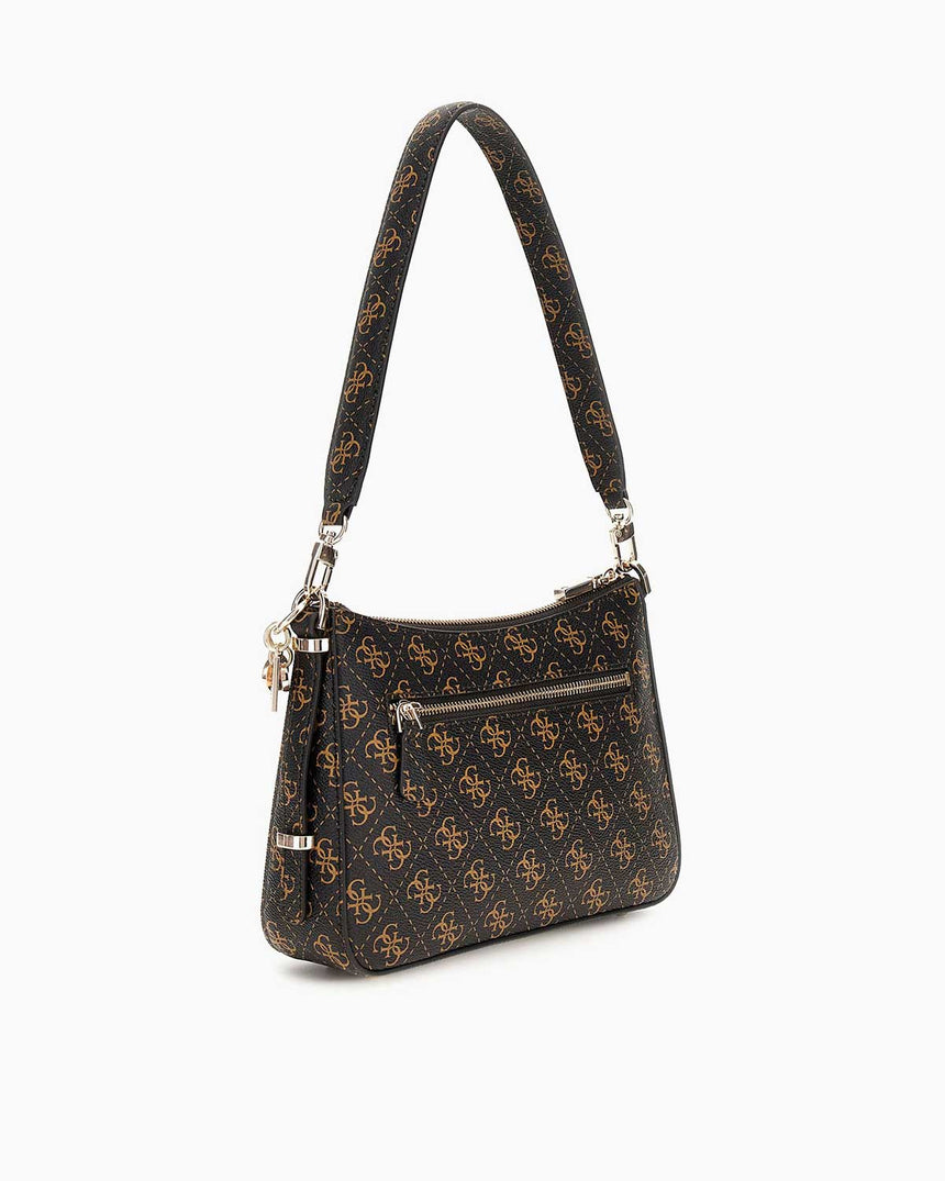 Guess Eco Carly Cep Fermuarlı Omuz Çantası