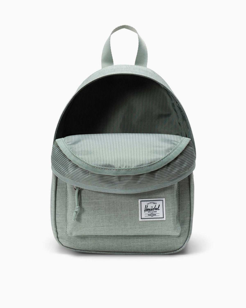 Herschel Classic Mini Backpack Sırt Çantası Iceberg Green Crosshatch