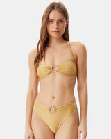 Guess Bandeau Removable Bikini Üstü Light Rich Gold