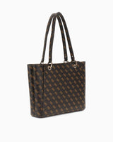 Guess Cruise Noelle II Tote Kadın El Çantası Brown Logo