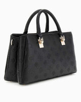Guess Tisha Girlfriend Kadın El Çantası Black Logo