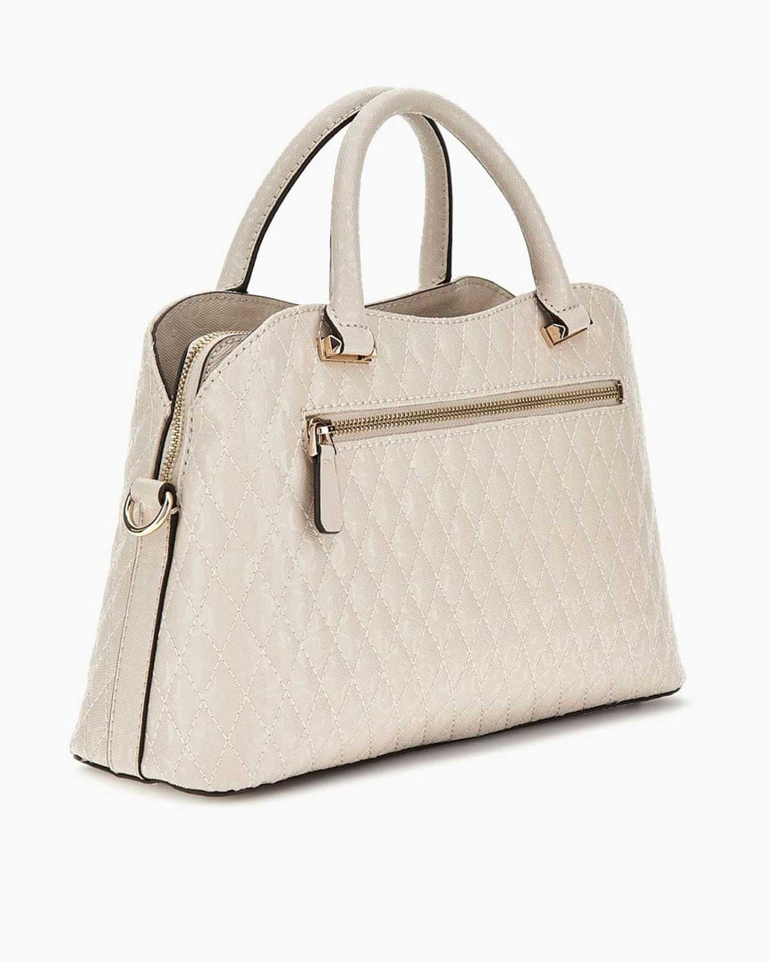 Guess Betula Çift Manyetik Kapaklı Satchel El Çantası Tau