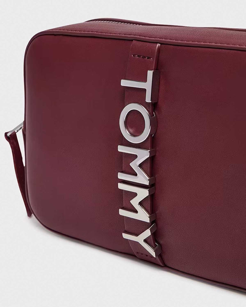 Tommy Jeans City Bold Logolu Çapraz Askılı Çanta Purple