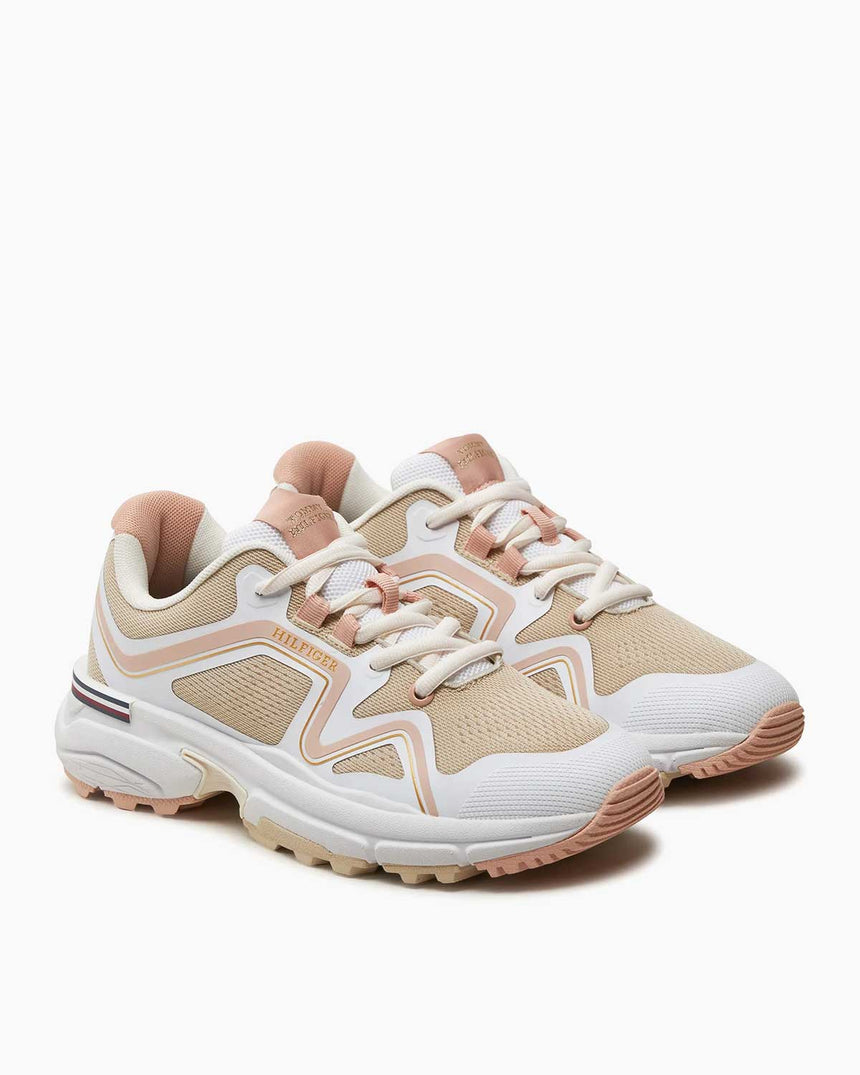 Tommy Hilfiger Trail Runner Sneakers Neutral/Gold
