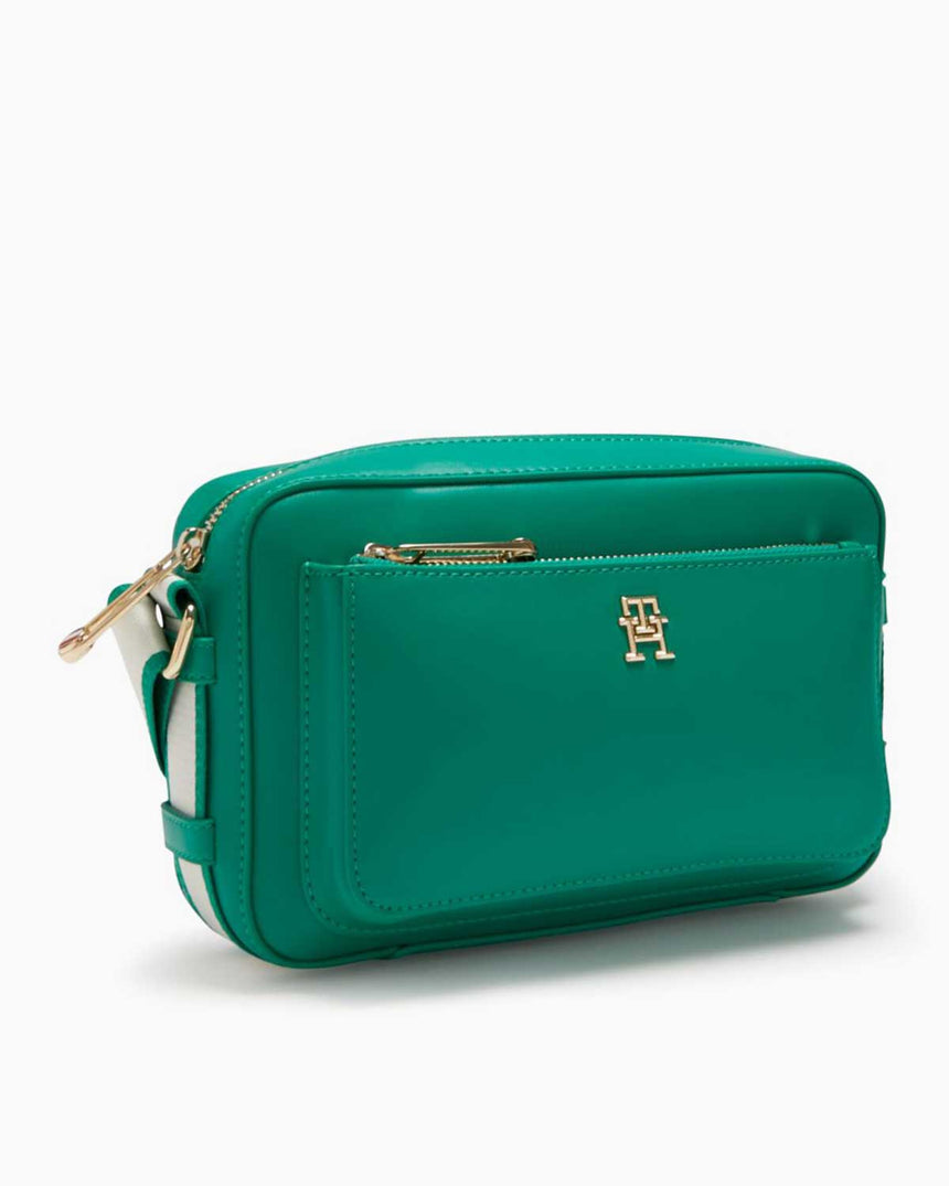 Tommy Hilfiger Iconic Crossover Çapraz Askılı Çanta Green