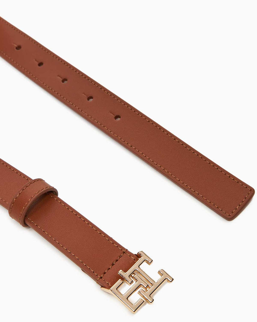 Tommy Hilfiger Modern 25mm Kadın Kemer Cognac