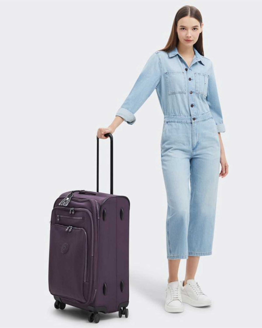 Kipling New Youri Spin M Orta Boy Valiz ULTIMATE PLUM