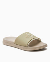 Calvin Klein Slide Monogram Tpu Ml Wn Kadın Terlik Eggshell/Creamy White