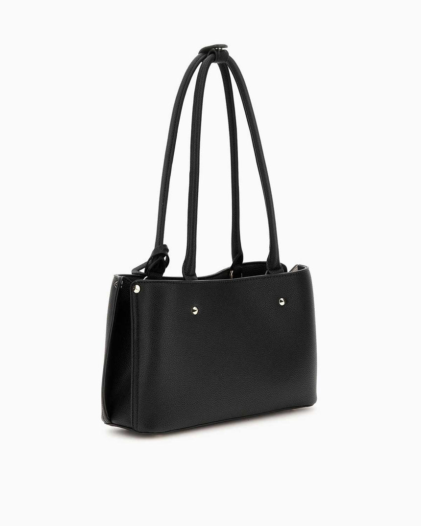 Guess Emiliya Girlfriend Aksesuarlı Omuz Çantası Black