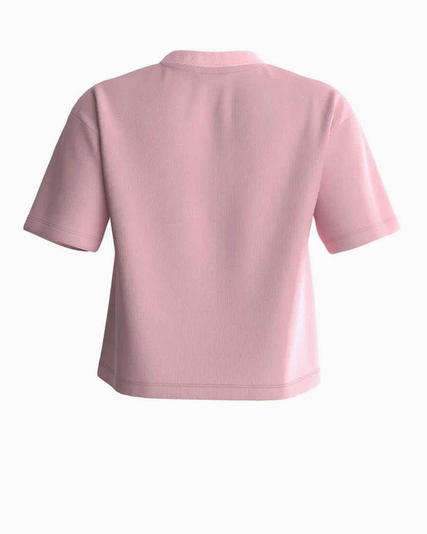 Guess Adele Logolu Crop Tshirt Face Powder