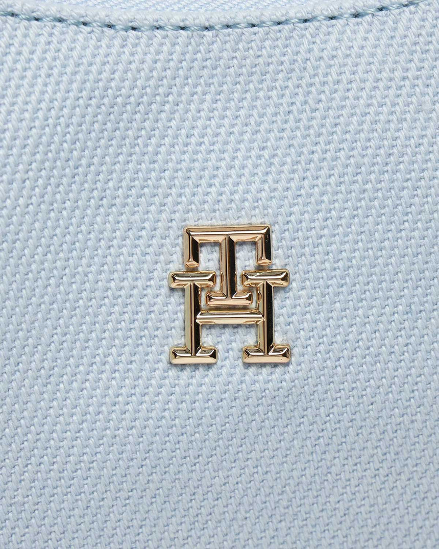 Tommy Hilfiger Poppy Canvas Shoulder Bag Blue