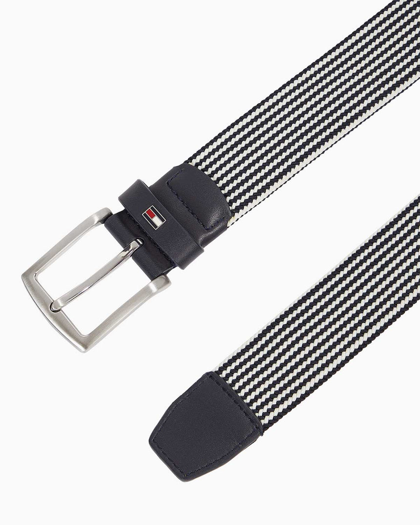 Tommy Hilfiger Denton Fixed Belt Kemer Space Blue