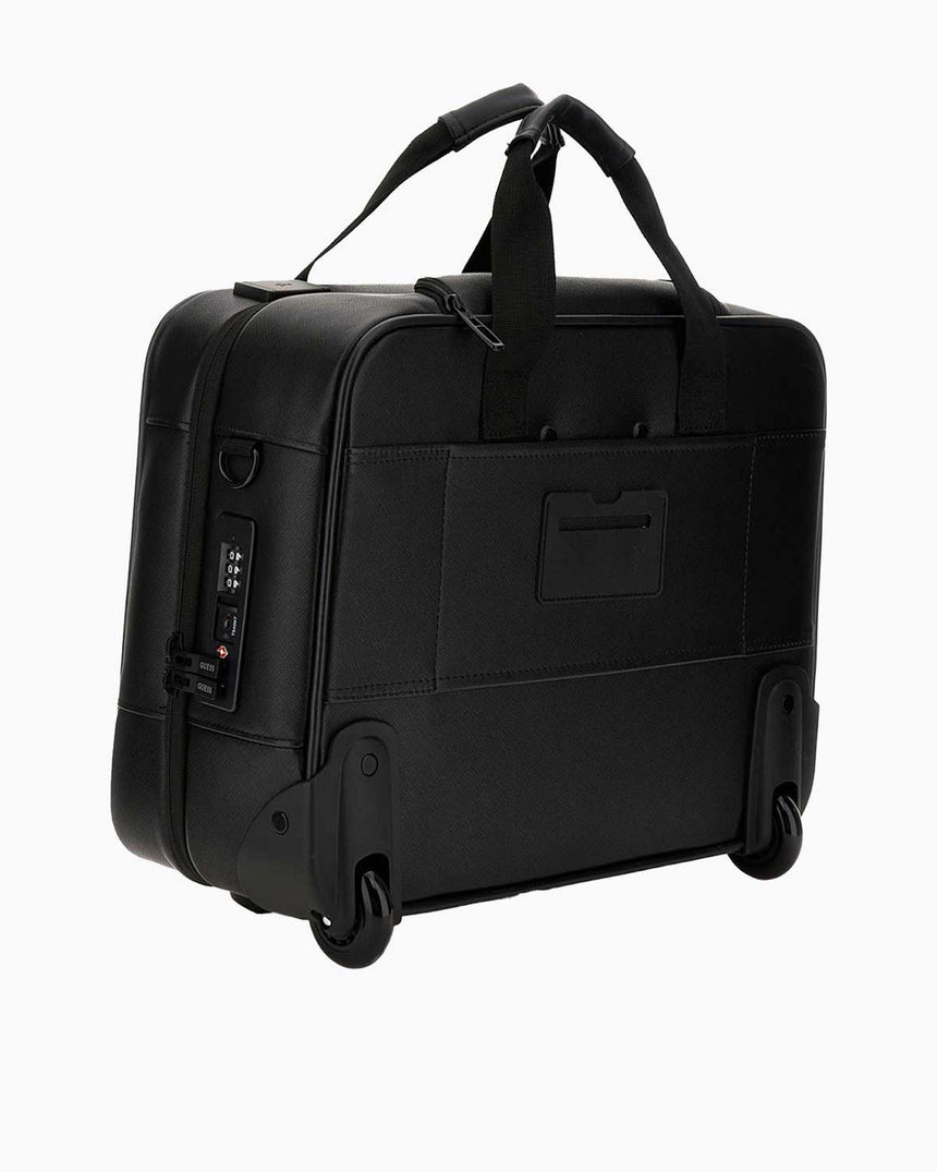 Guess Napoli Trolley Pilot Çantası Black