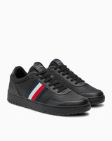 Tommy Hilfiger Basket Core Mid Top Sneakers Black