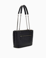 Guess Nadira Kapitoneli Kadın Shopper Çanta Black
