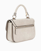 Guess Orlina Society Logo Kapaklı El Çantası Tau