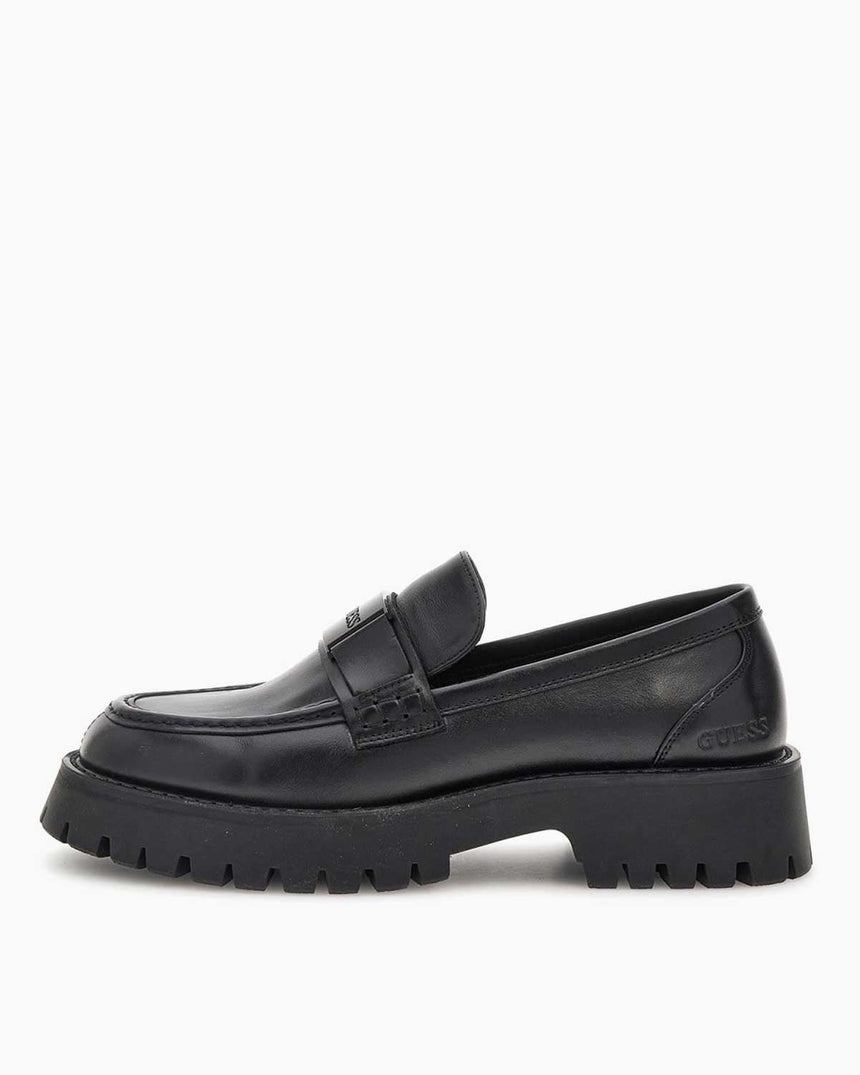 Guess Gorizia II Erkek Deri Makosen Black