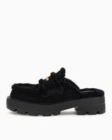 Guess Yaneta Kadın Deri Karışımlı Terlik Black