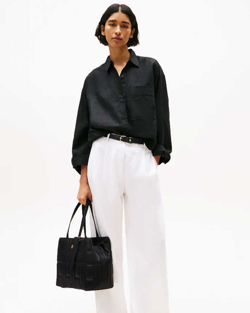 Tommy Hilfiger Feminen Kadın Tote Çanta Black