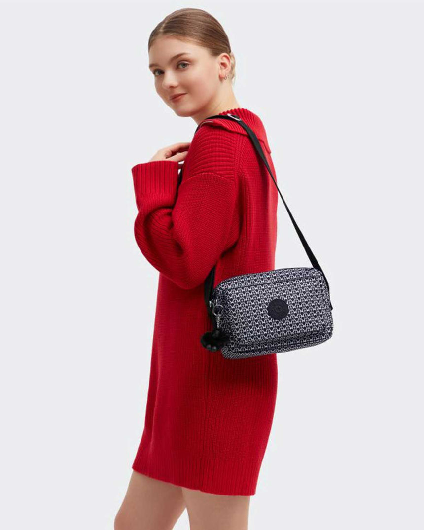 Kipling Abanu M Çapraz Askılı Kadın Çantası Signature Print