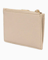 Tommy Hilfiger Logolu Fermuarlı Kadın Kartlık Classic Beige