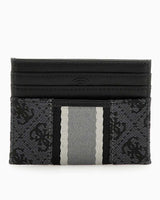 Guess Madrid Logolu Kartlık Coal Black