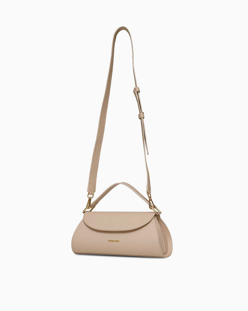 Us Polo Assn Mıknatıs Kapaklı El Çantası Bej