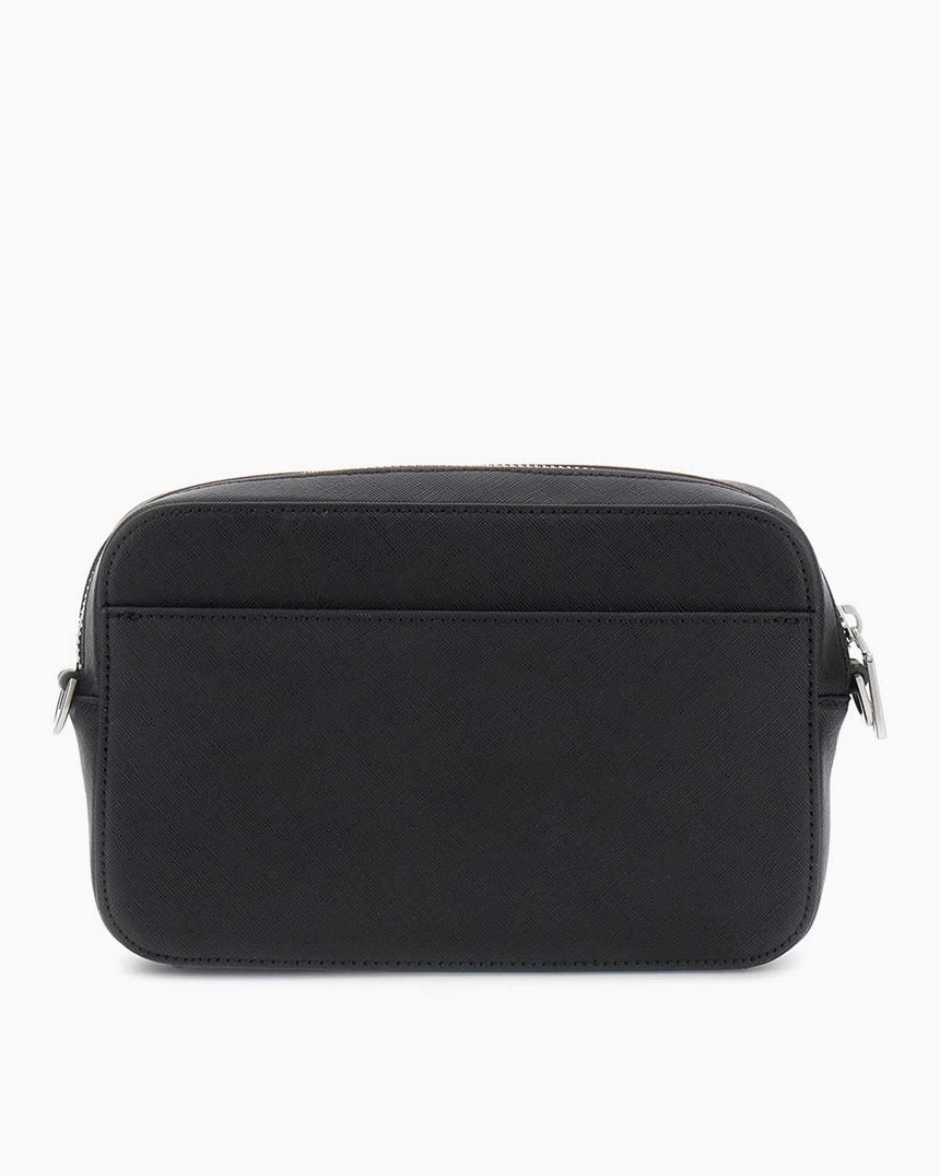 Guess Milano Logolu Mini Çapraz Askılı Çanta Black