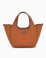 Guess Calista 2 in 1 Mini Tote Kadın El Çantası Caramel