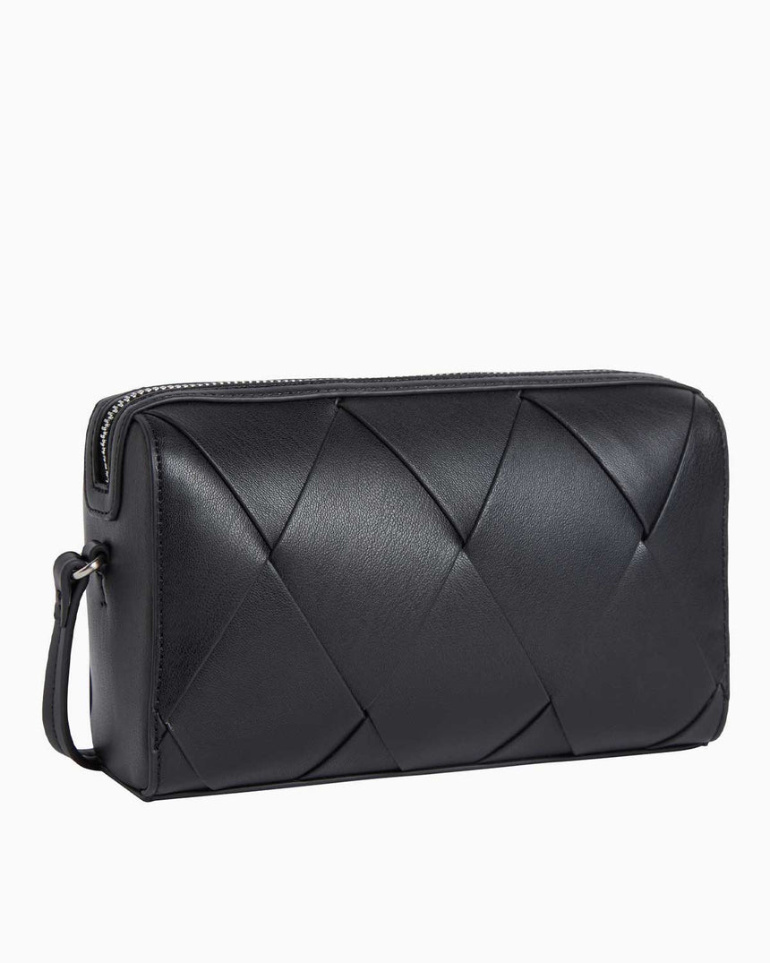 Calvin Klein Woven Logolu Camera Bag CK Black