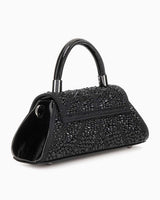 Guess Beauvoir Kapaklı Mini El Çantası Black