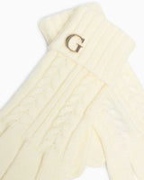 Guess Knitted Kadın Eldiven White