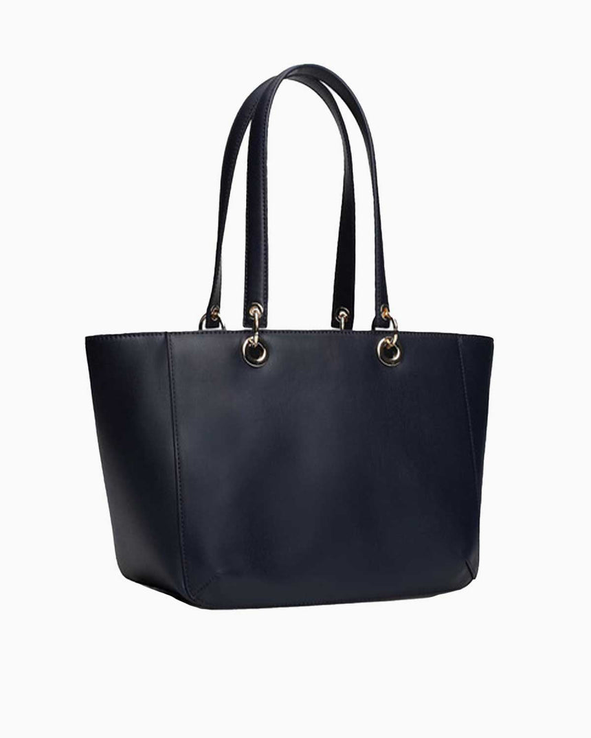 Tommy Hilfiger Kadın Chic Tote Corp El Çantası Space Blue