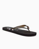 Calvin Klein Beach Sandal Monogram Flip Flops Parmak Arası Terlik Black