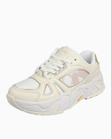 Calvin Klein Chunky Runner Vibram Low Top Sneakers Bright White/Travertine/W Pink