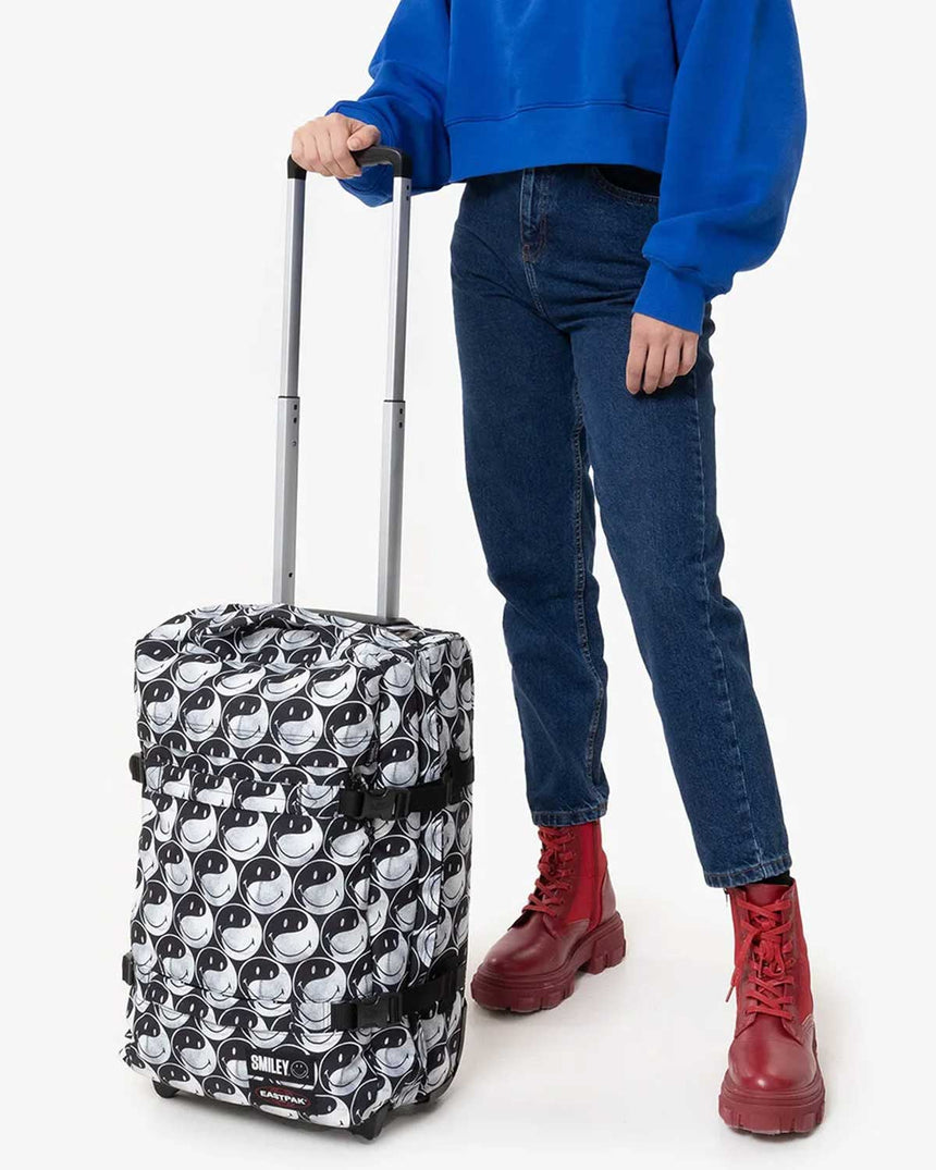 Eastpak x Smiley Transit'r S Kabin Boy Valiz