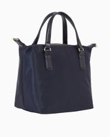 Tommy Hilfiger Poppy Small Tote Corp El Çantası Space Blue Corp