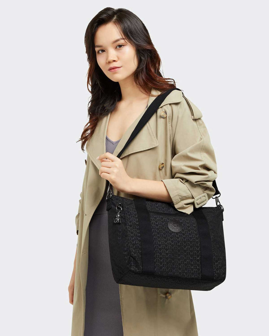 Kipling Asseni S Kadın Omuz Çantası Signature Emb