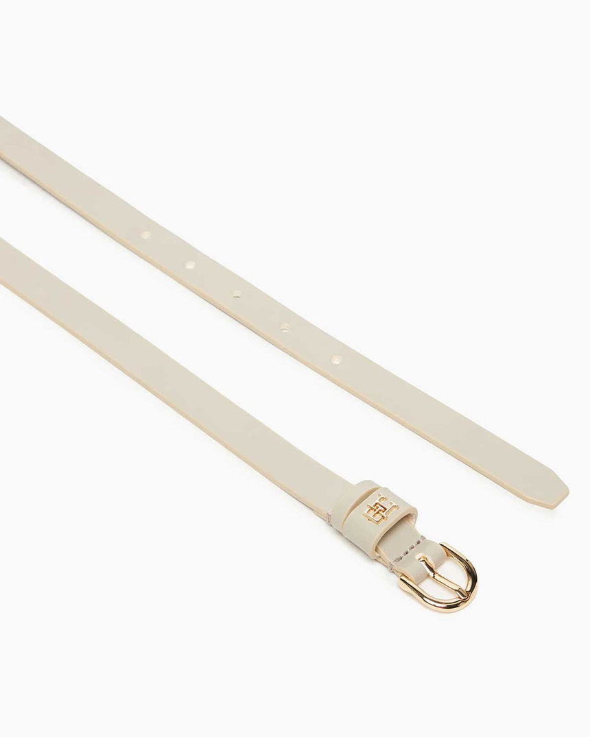 Tommy Hilfiger Essential Effortless 15mm Kadın Kemer Classic Beige