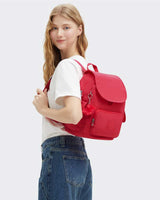 Kipling City Pack S Kapaklı Sırt Çantası Resort Pink