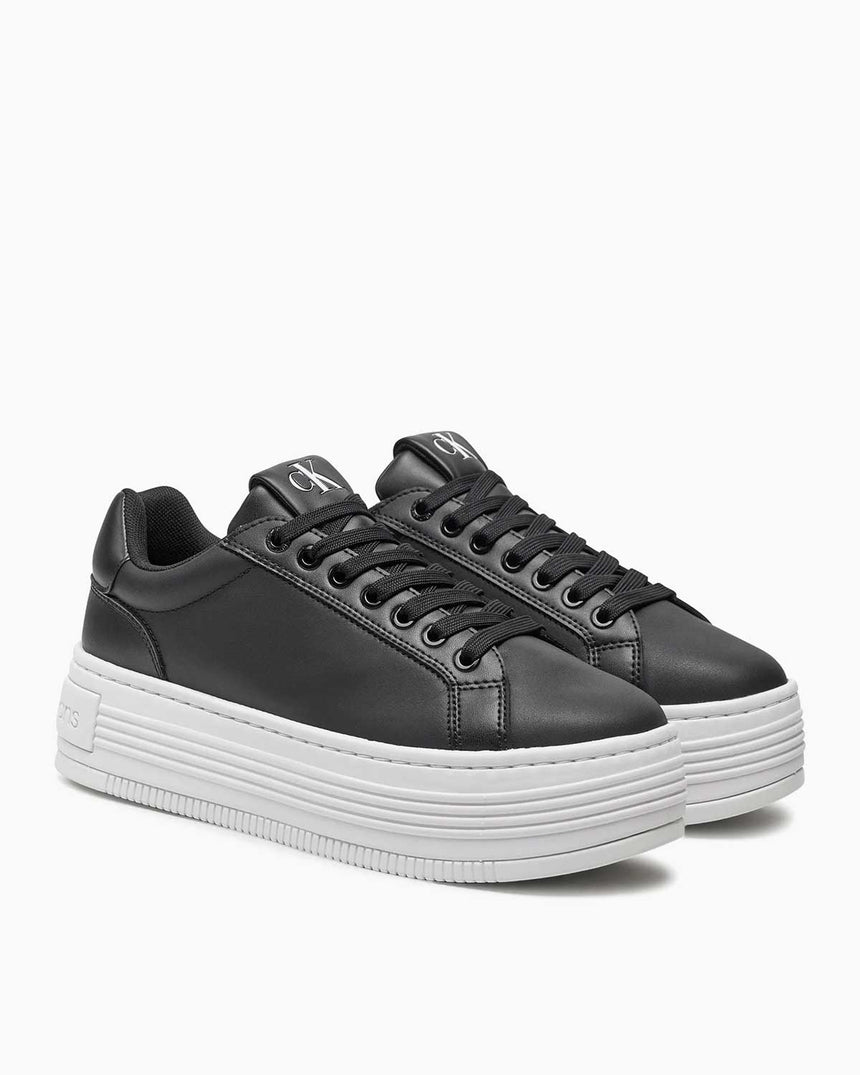 Calvin Klein Jeans Bold Platform Low Top Sneakers Black/Bright White